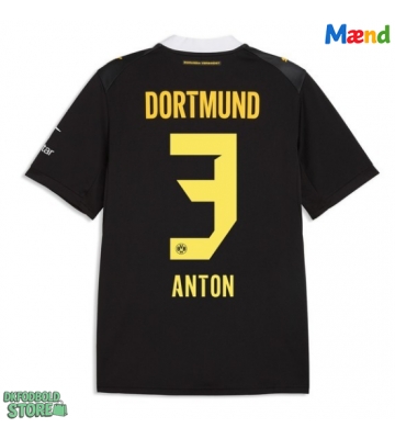 Borussia Dortmund Waldemar Anton #3 Replika Udebanetrøje 2026-27 Kortærmet